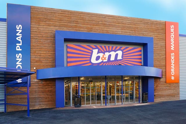 Budget retailer B&M European Value Retail has revealed first-quarter sales slumped against a year earlier, when trade was boosted amid Covid restrictions.