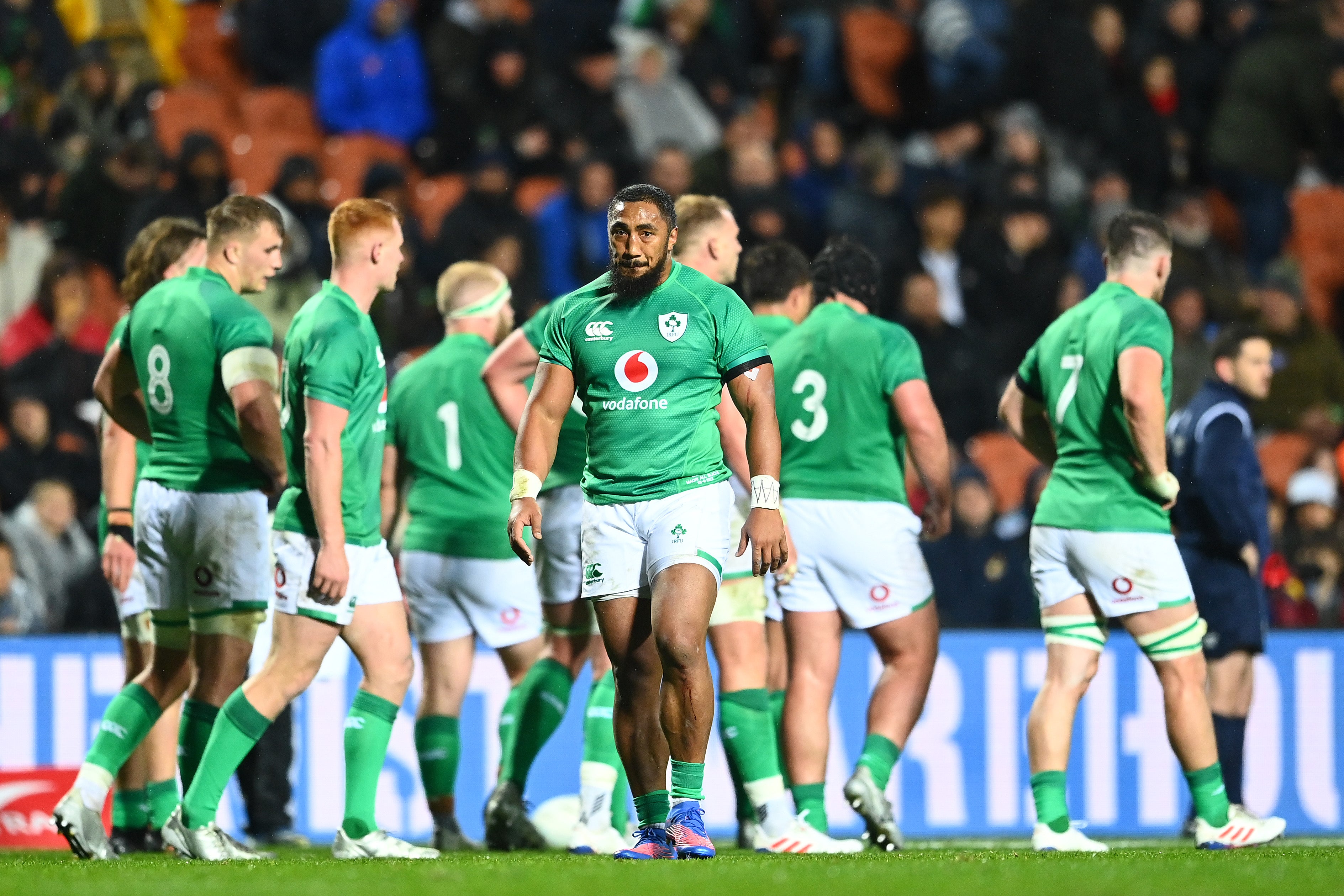 Andy Farrell fielded five uncapped players for Ireland