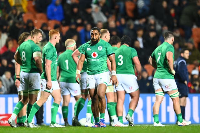 <p>Andy Farrell fielded five uncapped players for Ireland </p>