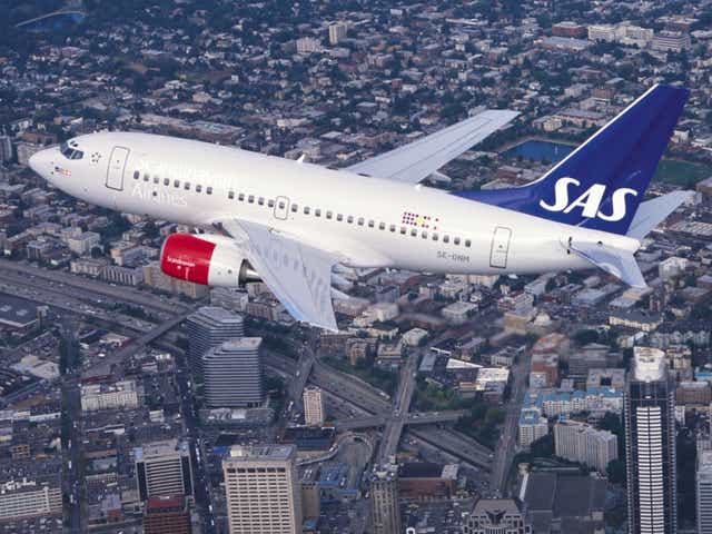 <p>Going higher: SAS aircraft in flight</p>