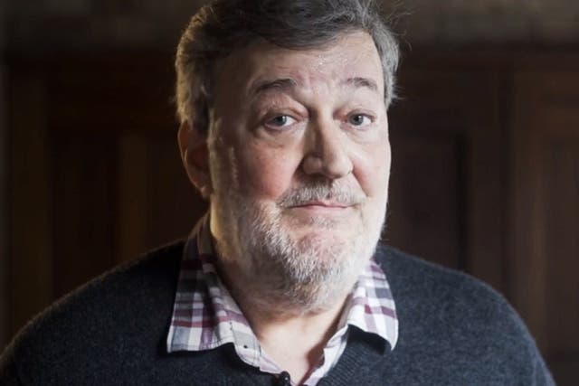 Stephen Fry has thrown his support behind climate change protest group Extinction Rebellion in a new video (Extinction Rebellion UK)