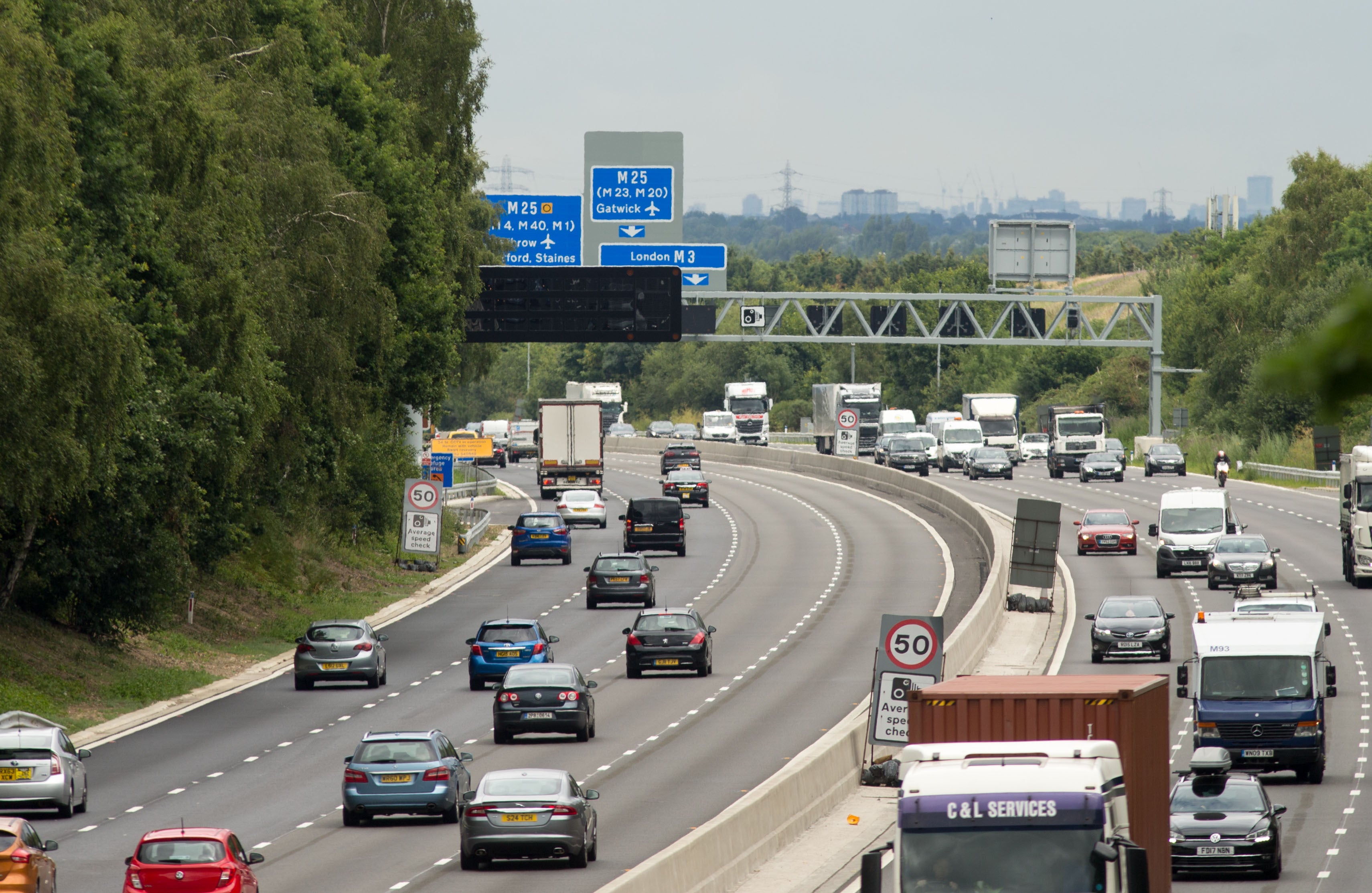 Crashes on smart motorway and by cars using autonomous technology are set to be investigated by a new independent body focused on road safety (Steve Parsons/PA)