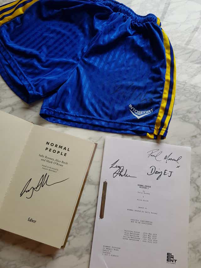 GAA shorts signed by Paul Mescal are being auctioned (PA)