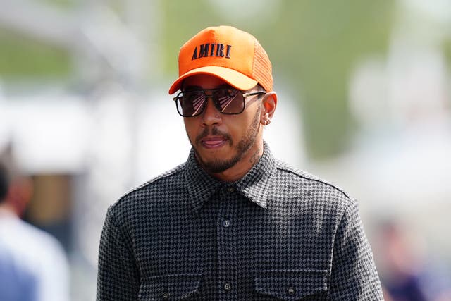 <p>Lewis Hamilton insisted it was time to change “archaic mindsets” after Nelson Piquet’s comments (David Davies/PA)</p>