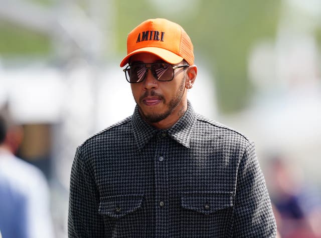 <p>Lewis Hamilton insisted it was time to change “archaic mindsets” after Nelson Piquet’s comments (David Davies/PA)</p>