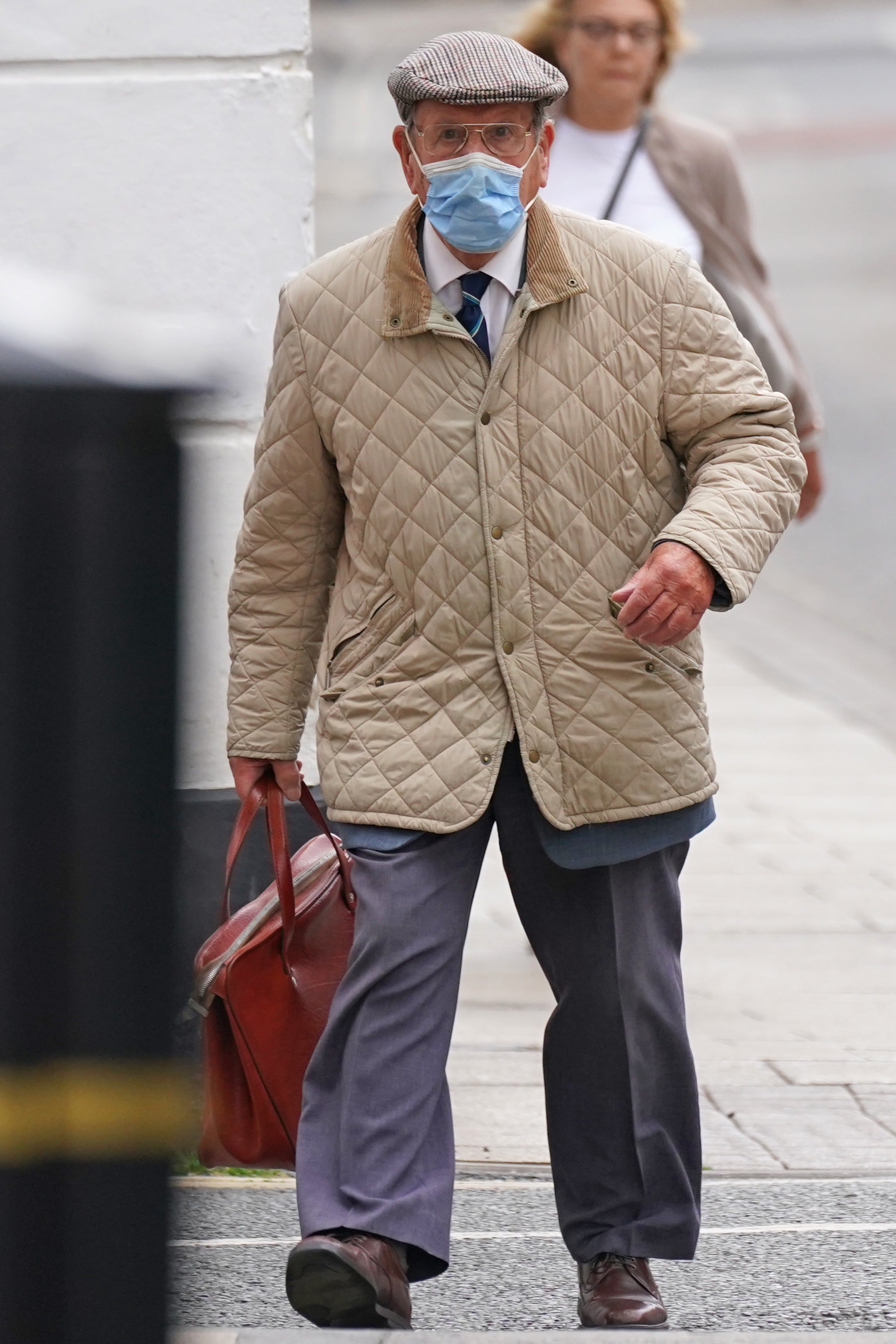 David Venables, 89, arrives at Worcester Crown Court. (Jacob King/PA)