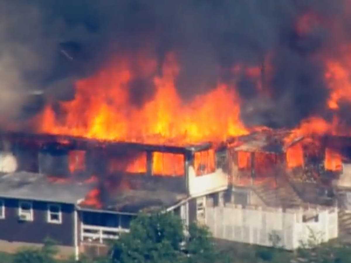 Huge fire breaks out at Jewish summer program Camp Airy’s dining hall