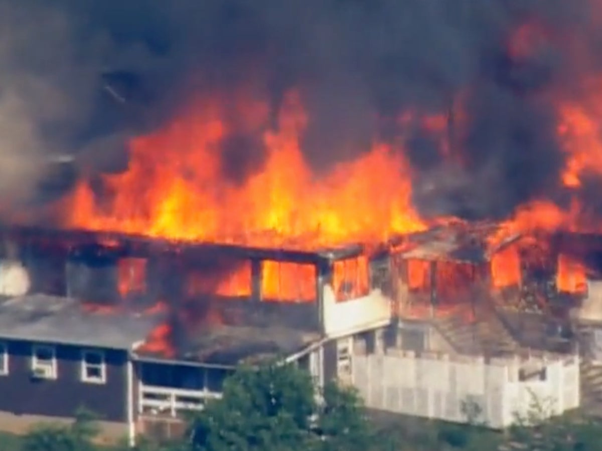 Huge fire breaks out at Jewish summer program Camp Airy’s dining hall