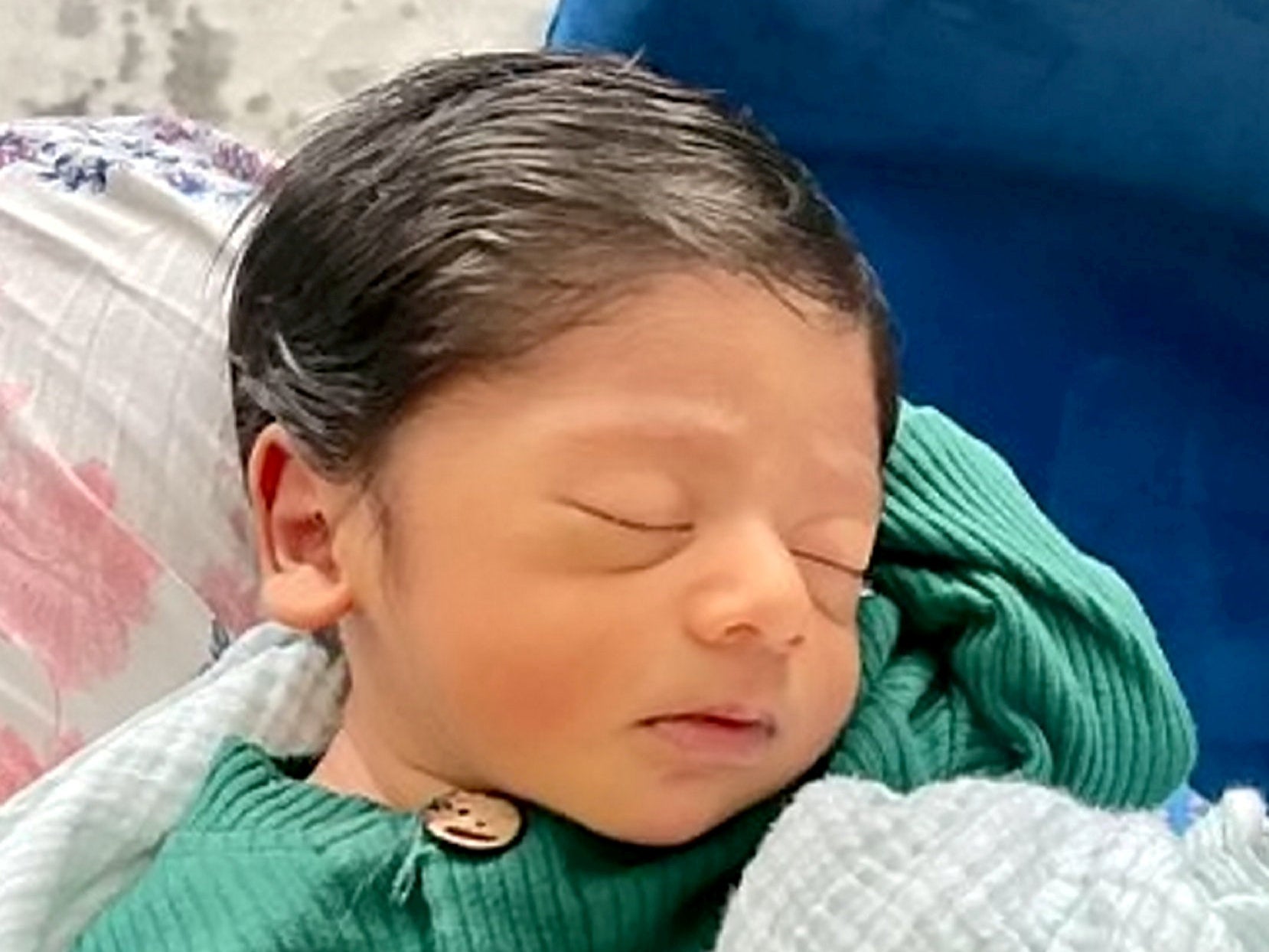 Born on 4 July, 2021, Naayil Aktar arrived in the world with a head of hair that any man would covet