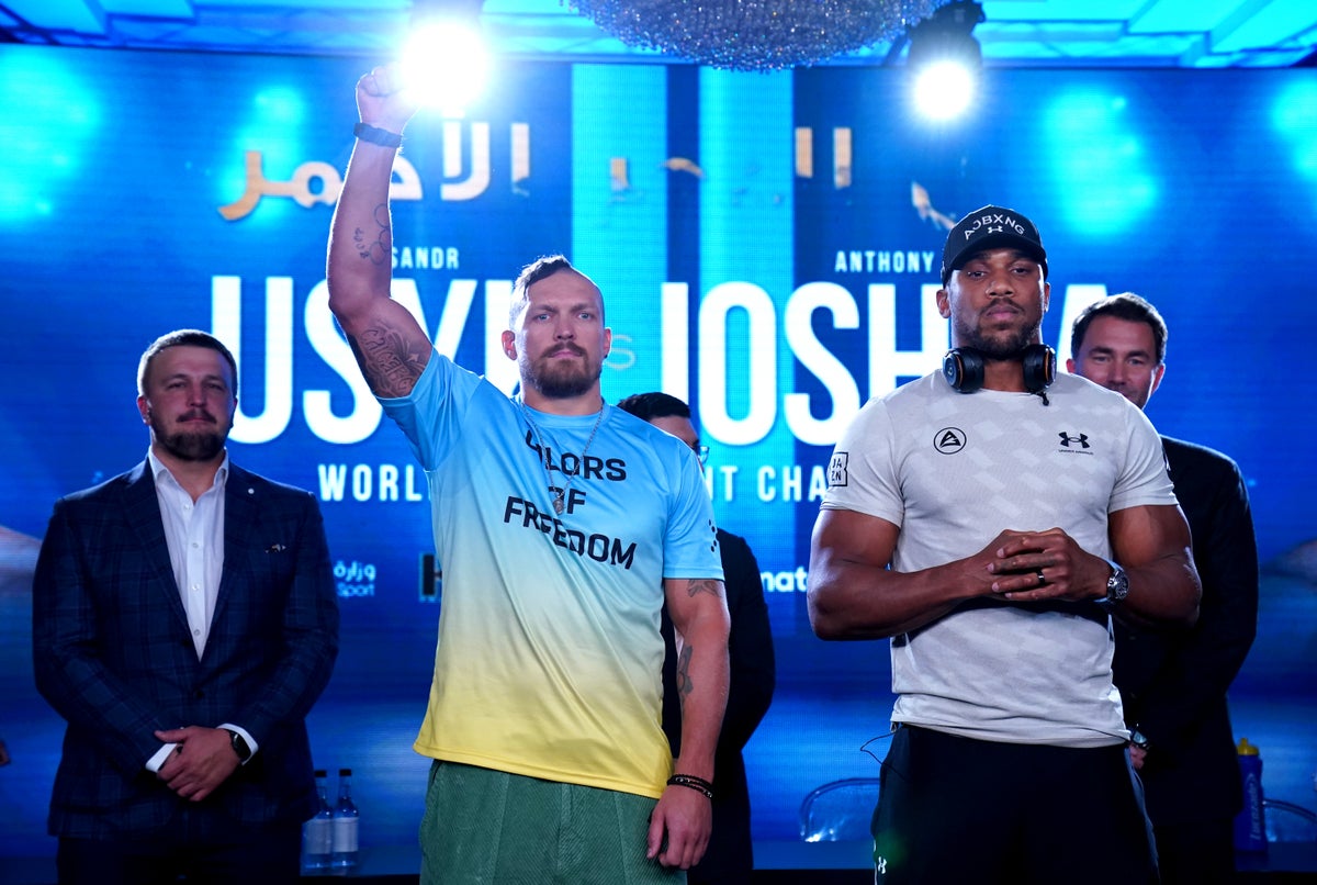 Anthony Joshua vs Oleksandr Usyk 2 judges: Who is scoring heavyweight title fight?