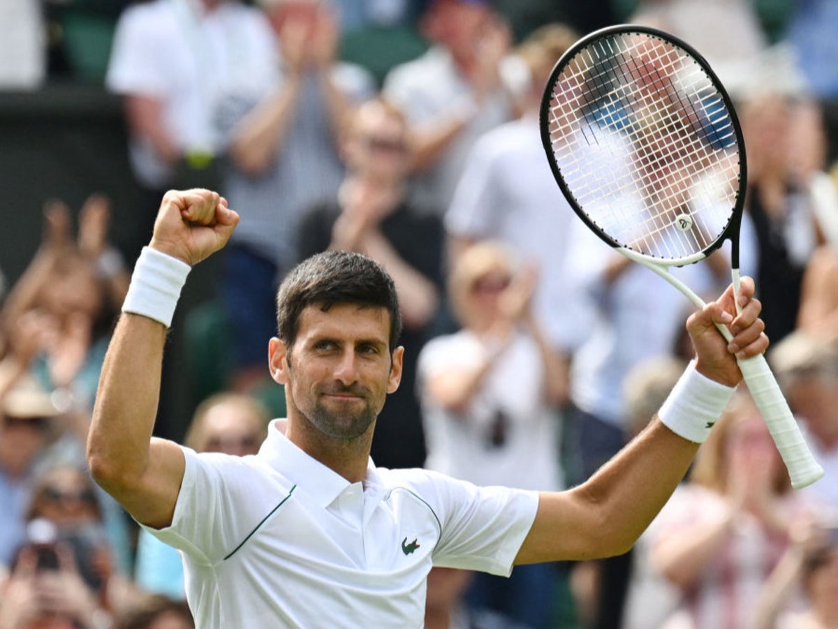 Novak Djokovic cruises past Thanasi Kokkinakis to reach Wimbledon third round