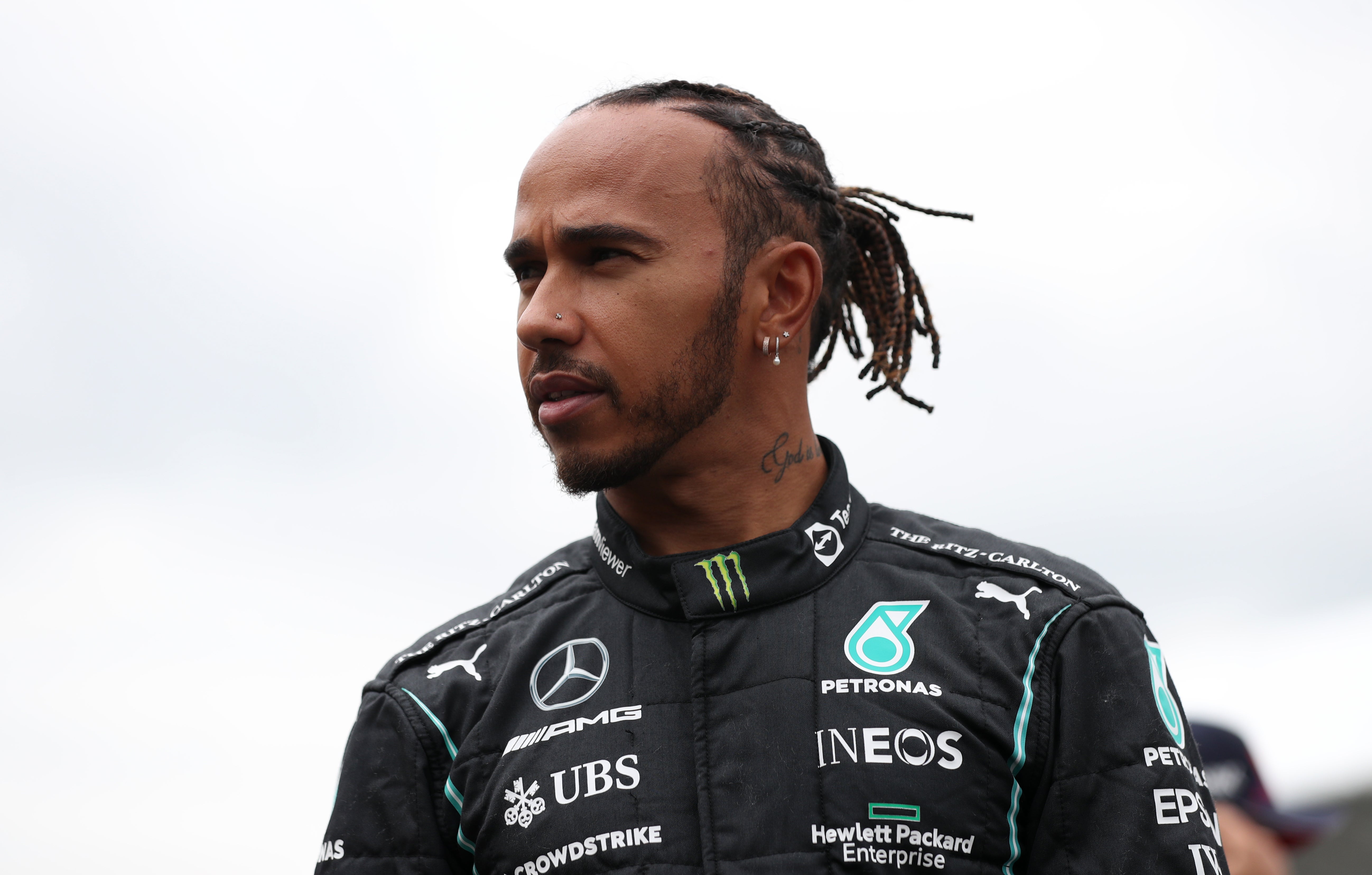 Lewis Hamilton is due to race for Mercedes at this weekend’s British Grand Prix (Bradley Collyer/PA)