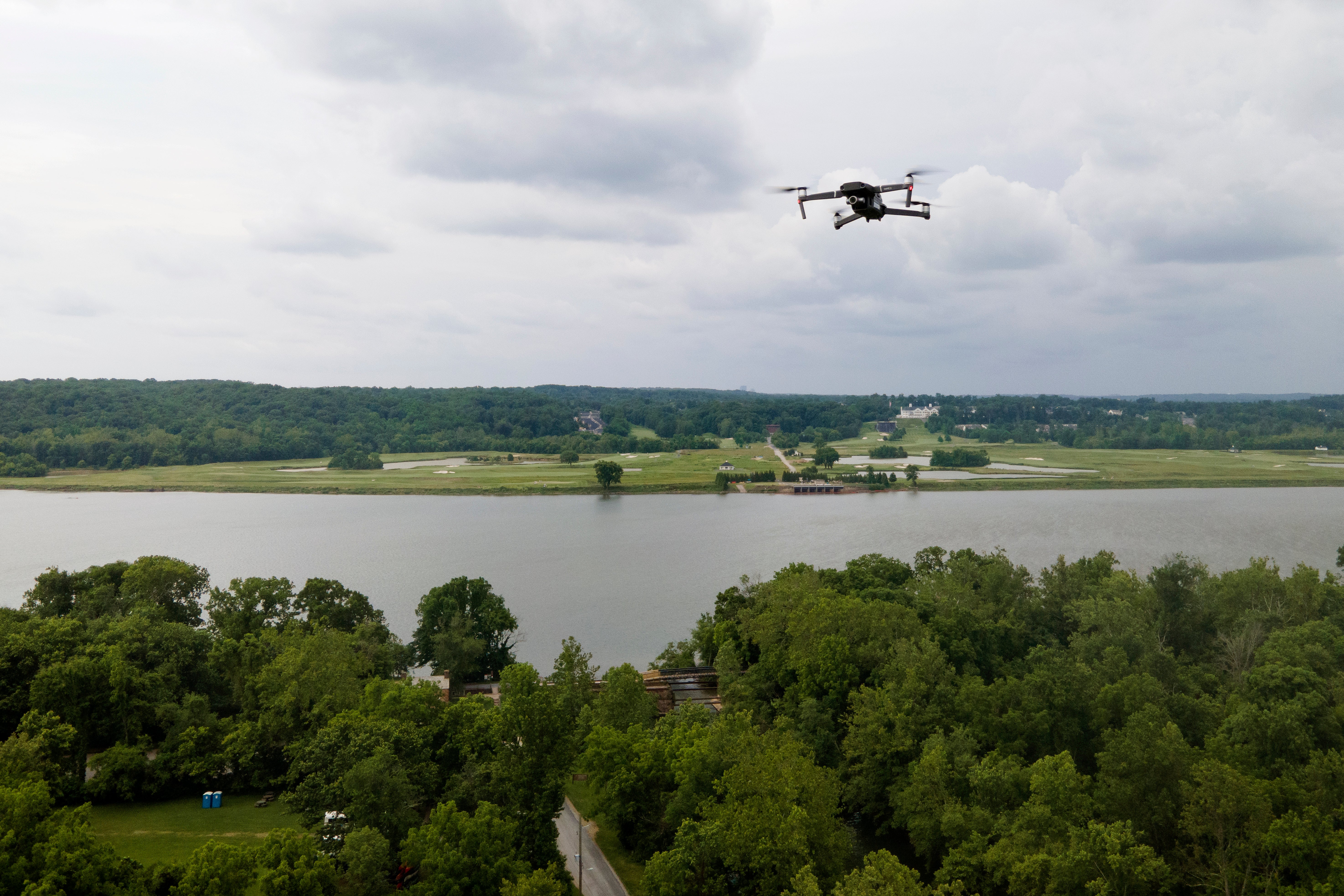 Catching Water Polluters Drones