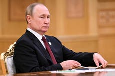 Ukraine latest news – live: Boris Johnson plays down Putin’s nuclear threats