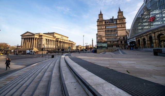 Liverpool’s Lime Street Station(Peter Byrne/PA)