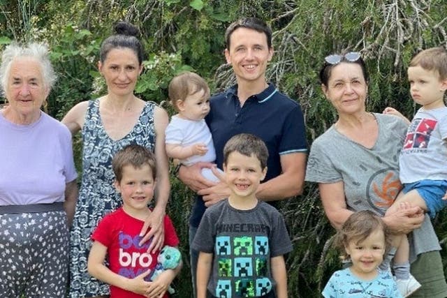 <p>A family of nine who fled the war in Ukraine have raised more than £12,000 to secure a home in the UK after reportedly being asked to move out by their original host family</p>