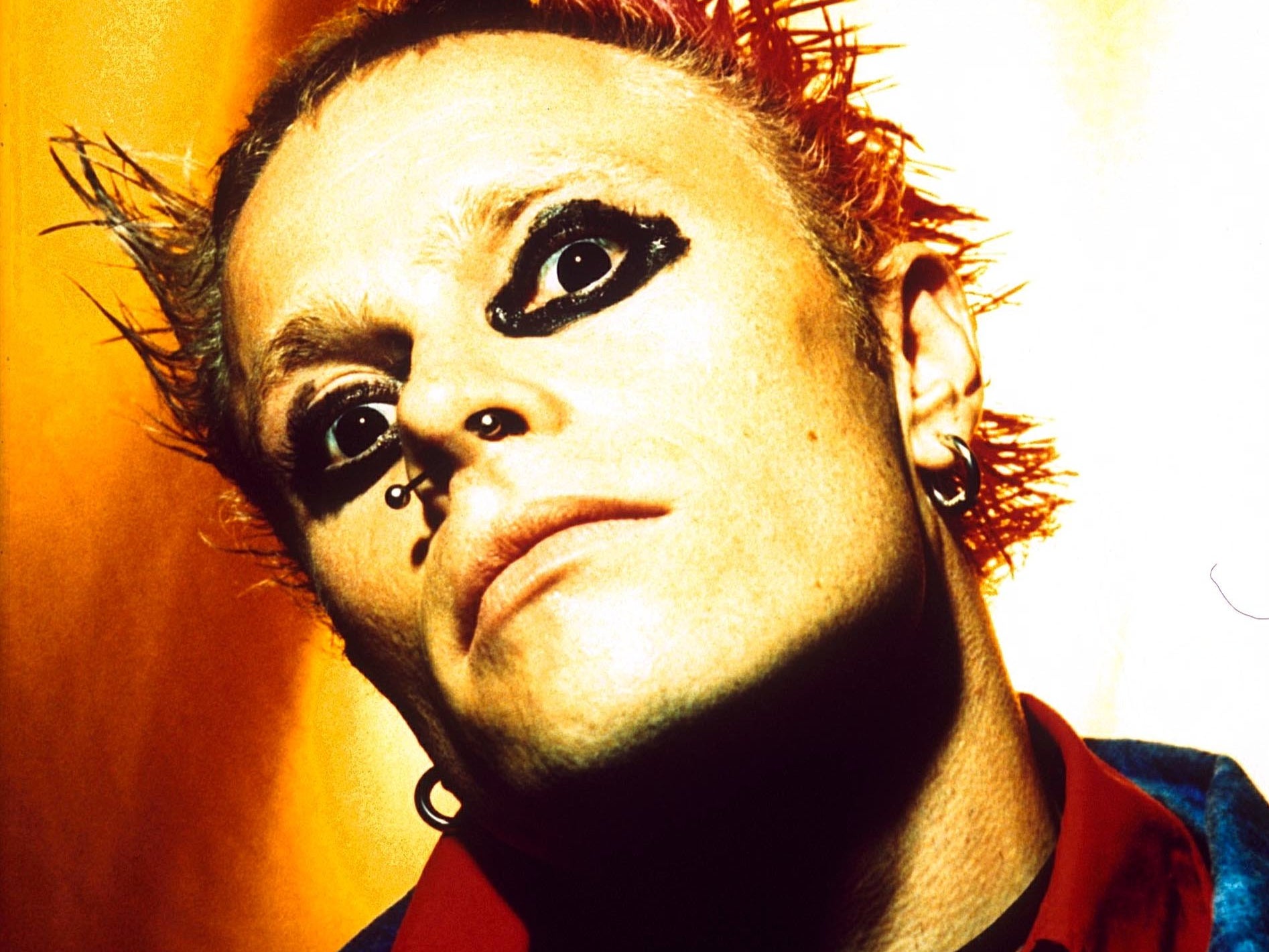 <p>Keith Flint, frontman of The Prodigy, who were one of the most essential forces of their era </p>