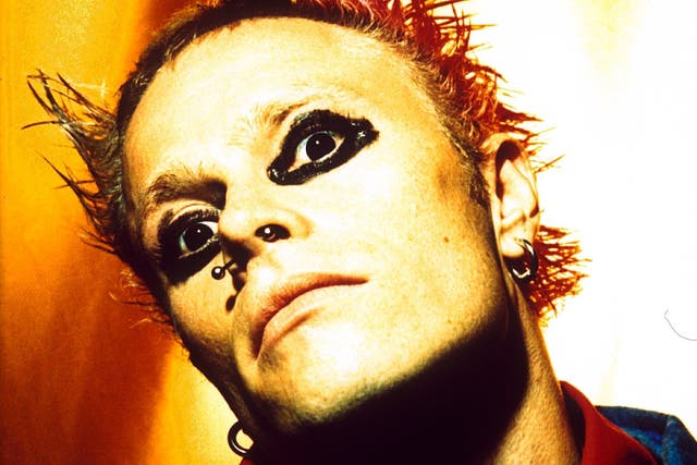 <p>Keith Flint, frontman of The Prodigy, who were one of the most essential forces of their era </p>