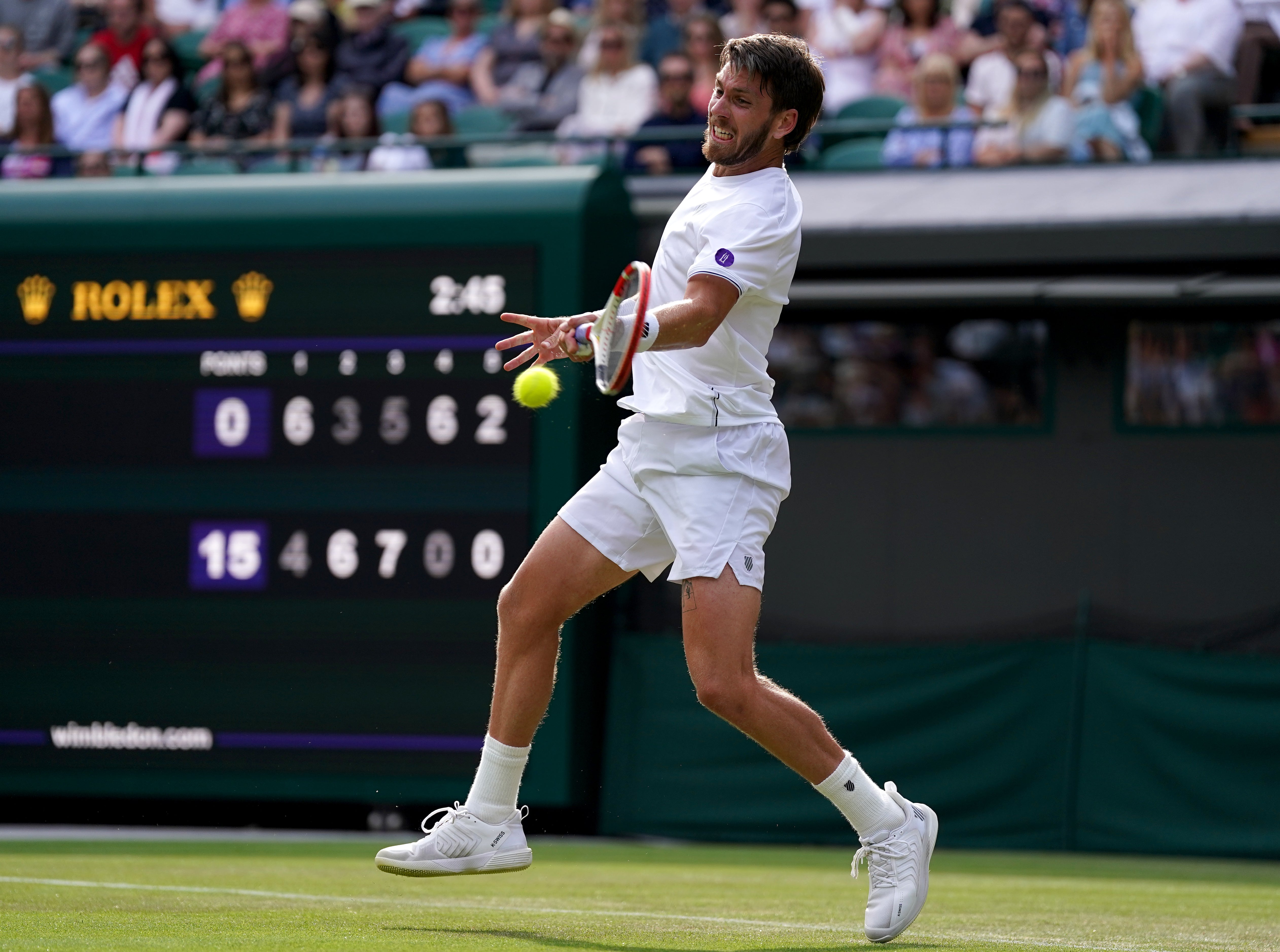 Cameron Norrie had to fight back to reach the third round (Adam Davy/PA)