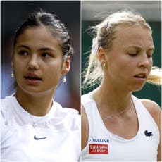 Anett Kontaveit and Emma Raducanu among top seeds to fall at Wimbledon