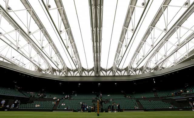 A general view of Centre Court (Steven Patson/PA)