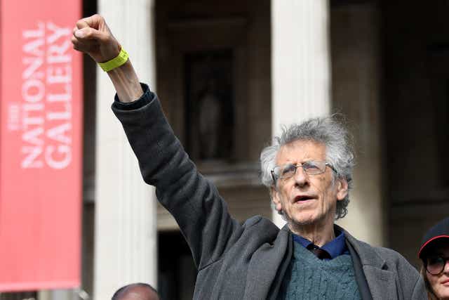 Piers Corbyn was fined in court over the protests (Stefan Rousseau/PA)