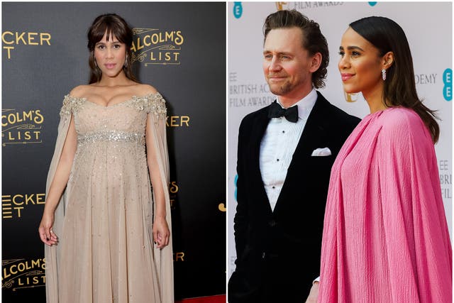 <p>Tom Hiddleston and Zawe Ashton are expecting a baby</p>