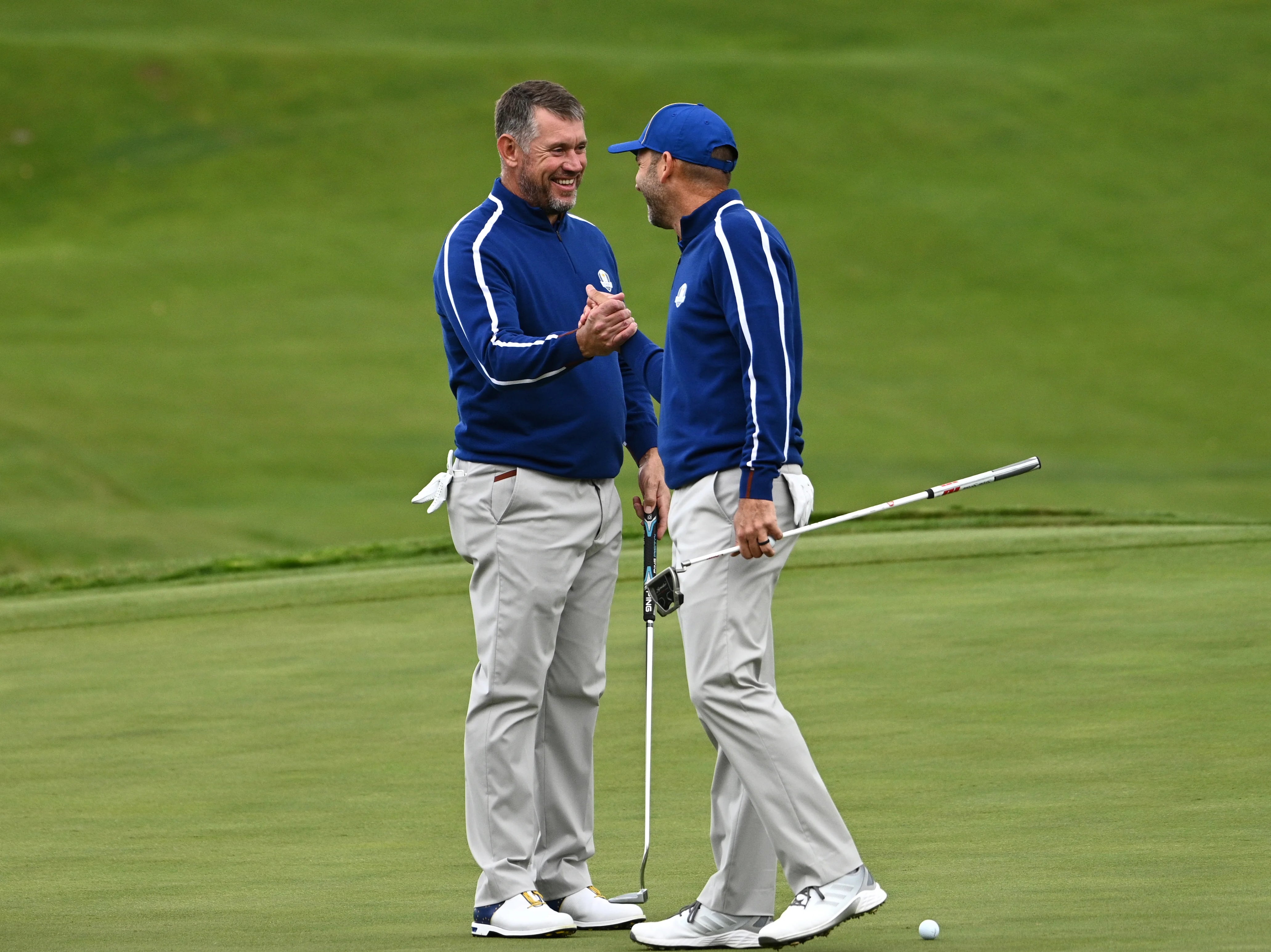 Lee Westwood and Sergio Garcia hope to have a Ryder Cup future (PA)