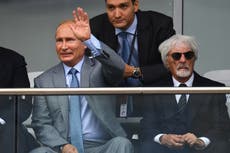 Bernie Ecclestone finally apologises for saying he would ‘take a bullet’ for Putin