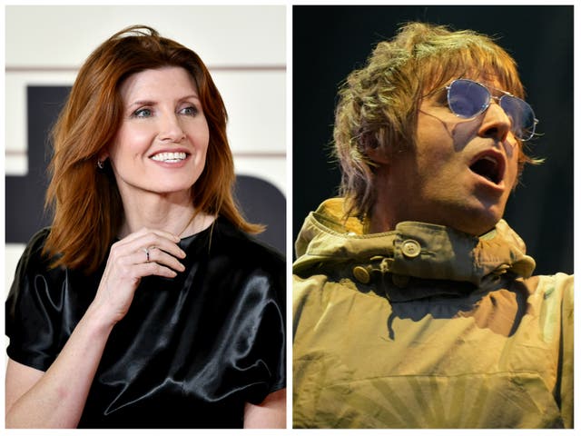 <p>Sharon Horgan Liam Gallagher</p>