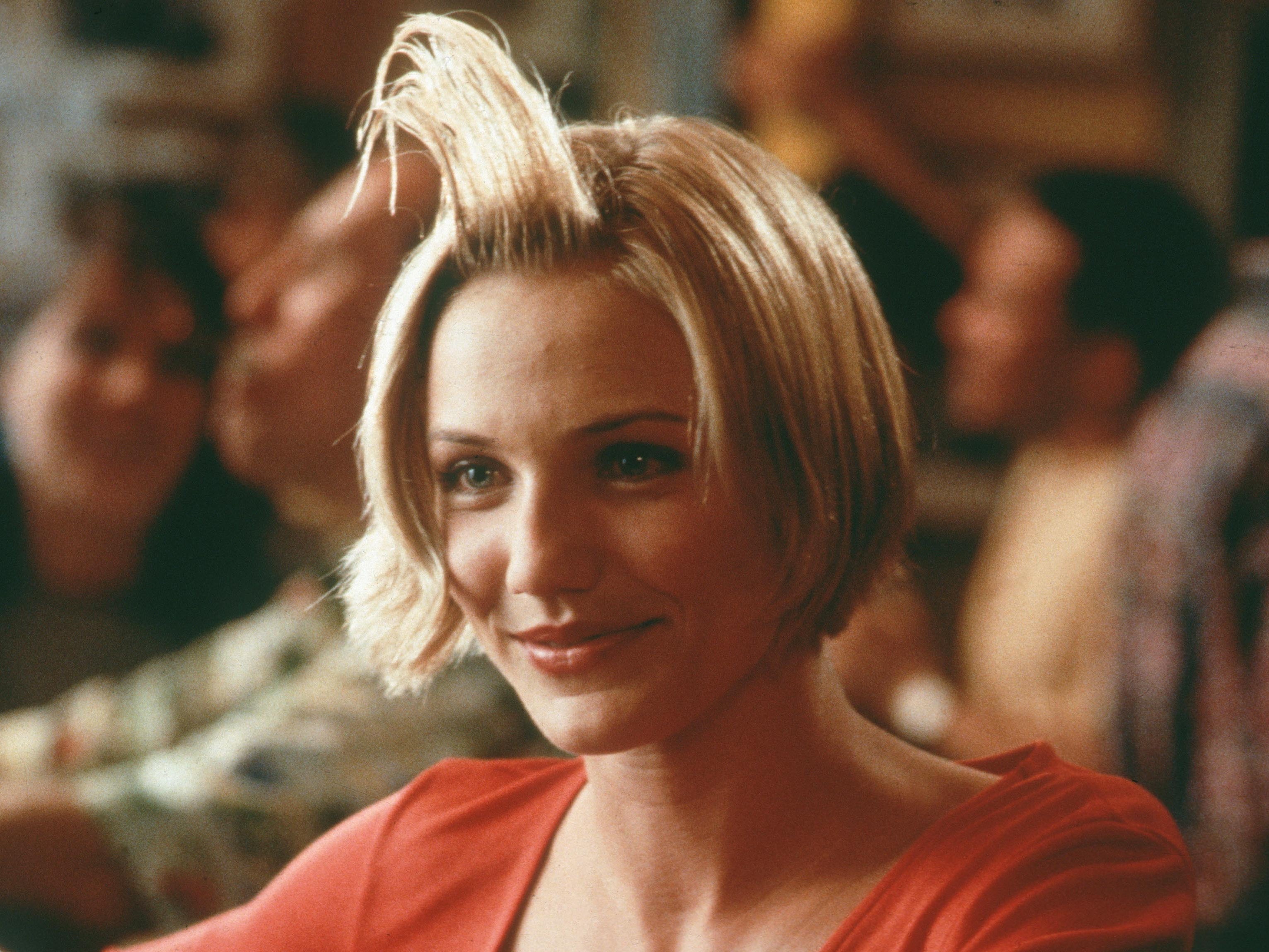 Cameron Diaz and her quiff in ‘There’s Something About Mary’