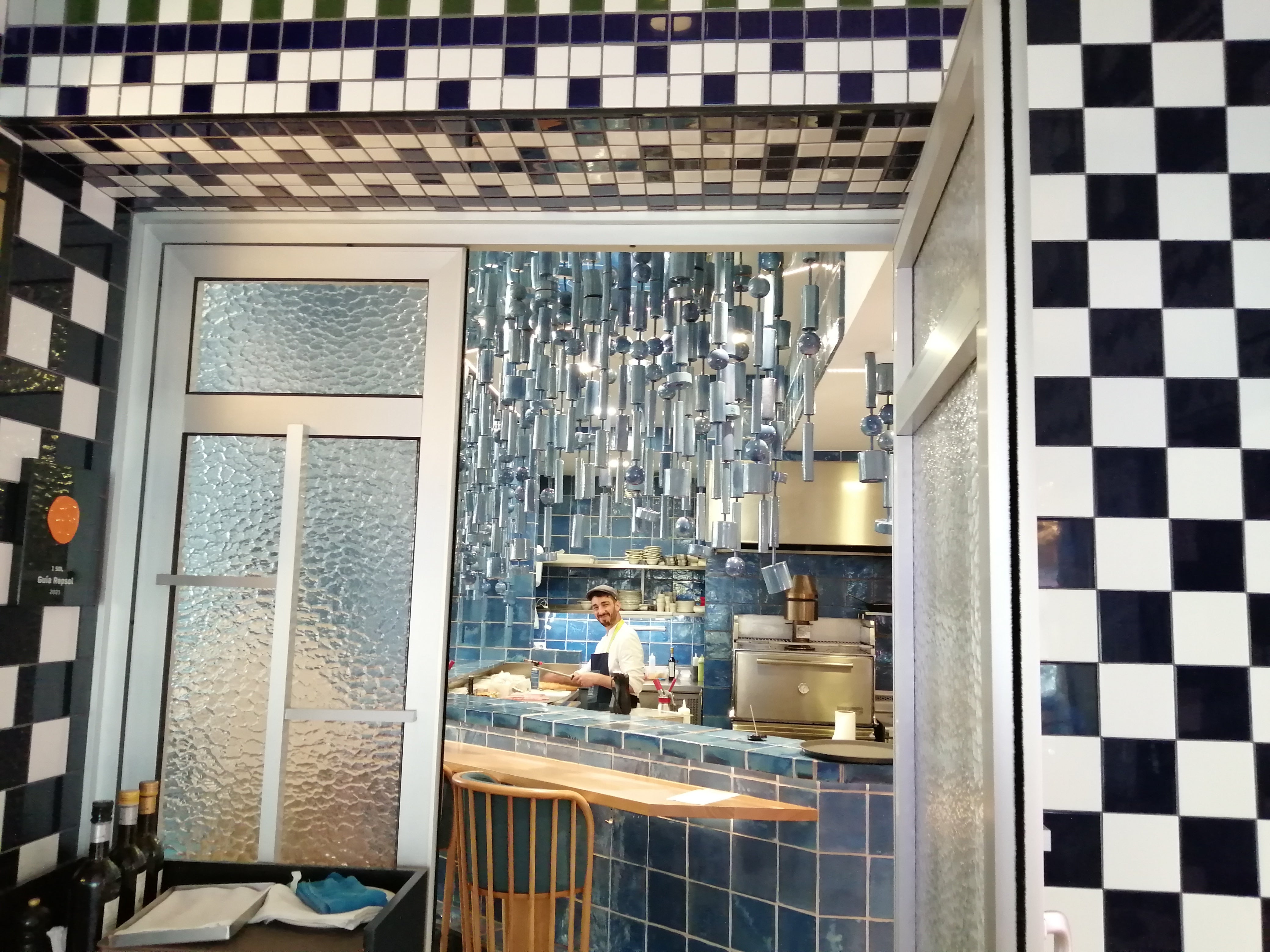 Restaurant La Sastreria’s striking tilework