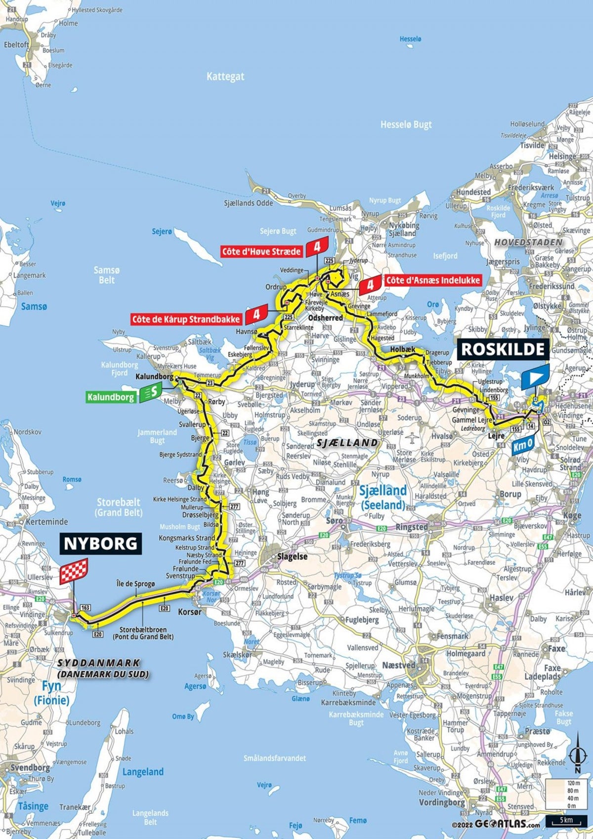 Tour de France 2022 Stage 2 preview: Route map and profile