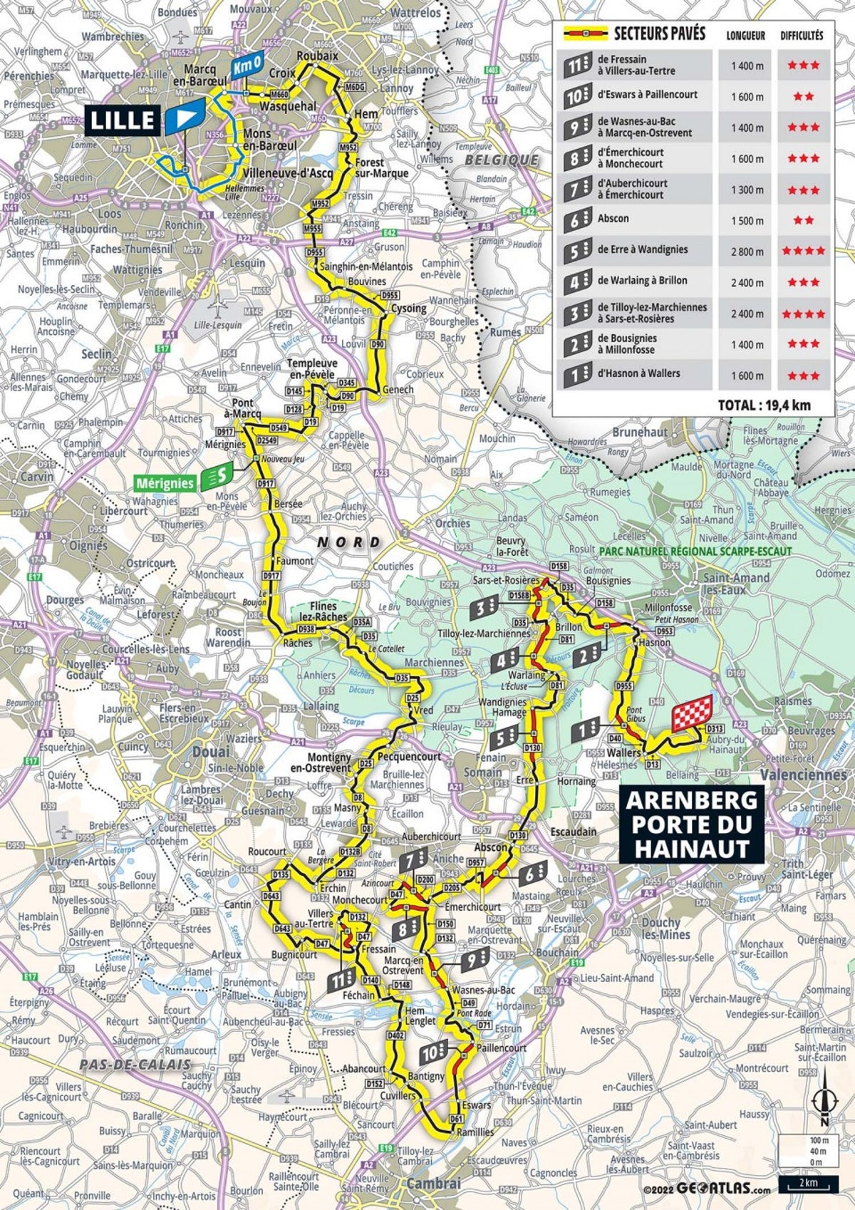 Tour de France 2022 Stage 5 preview: Route map and profile today as cobbles provide treacherous test