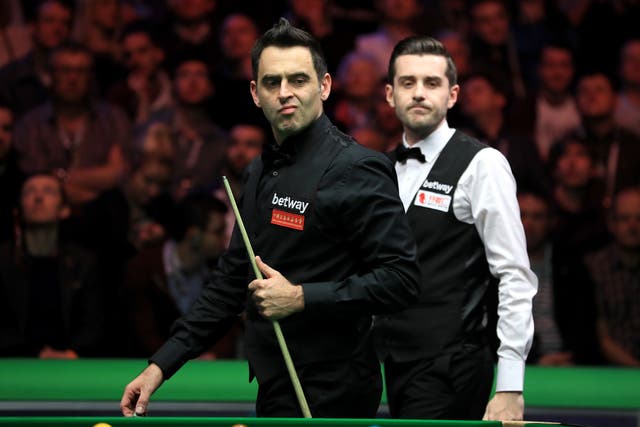 World men’s champions Ronnie O’Sullivan and Mark Selby will compete in the inaugural BetVictor World Mixed Doubles (Mike Egerton/PA)