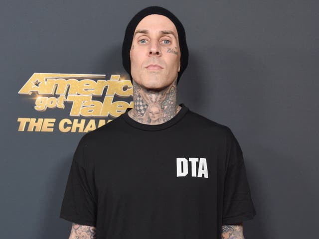 <p>Travis Barker en 2019</p>