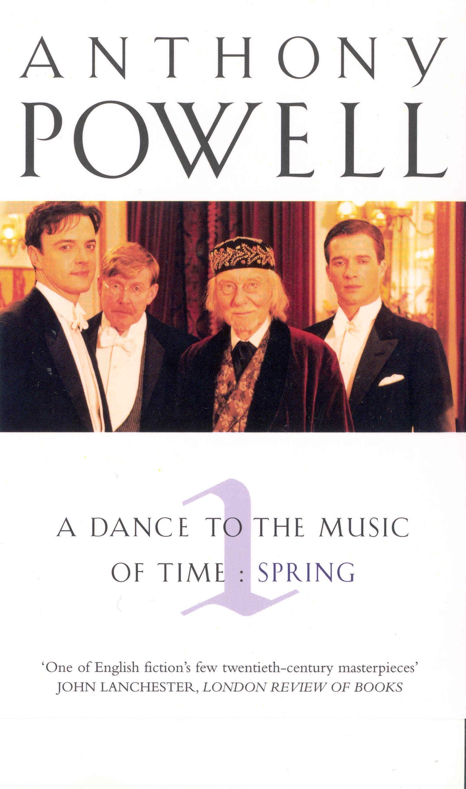 The artwork for a volume containing the first three novels of A Dance to the Music of Time