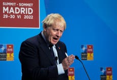 Boris Johnson tells Britons that ‘cost of freedom worth paying’ amid Ukraine ‘fatigue’ fears
