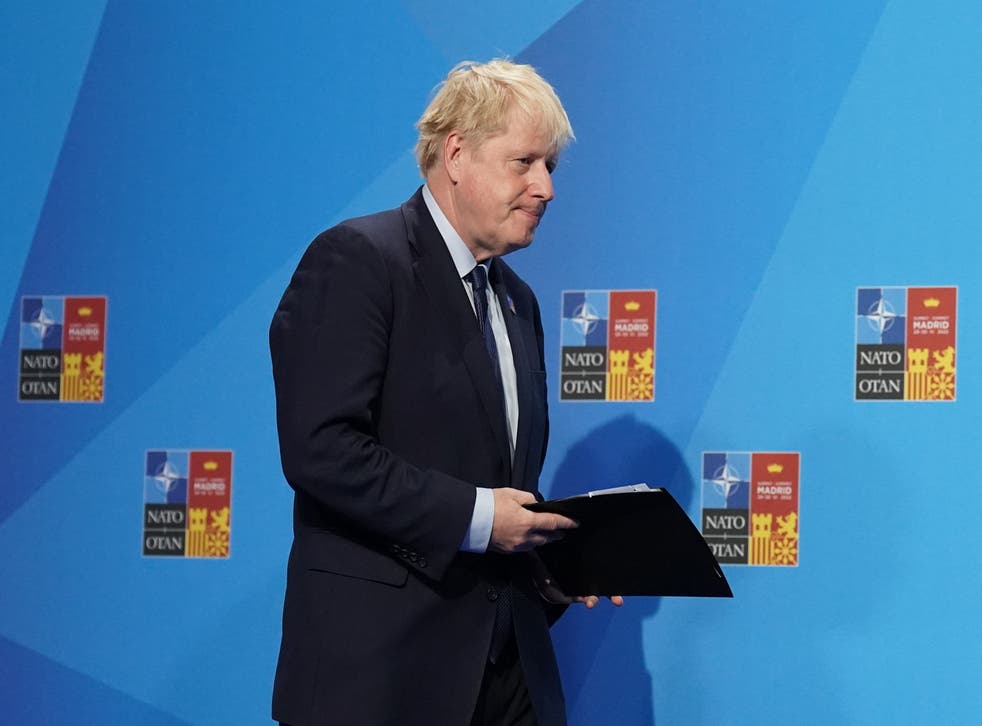 Prime Minister Boris Johnson denied his Government is being ‘complacent’ about spiralling inflation (Stefan Rousseau/PA)