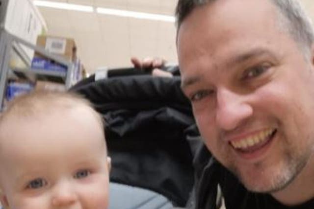 Police sergeant David Louden killed his young son, Harrison, and then took his own life, an inquest has heard (Family handout/West Mercia Police/PA)