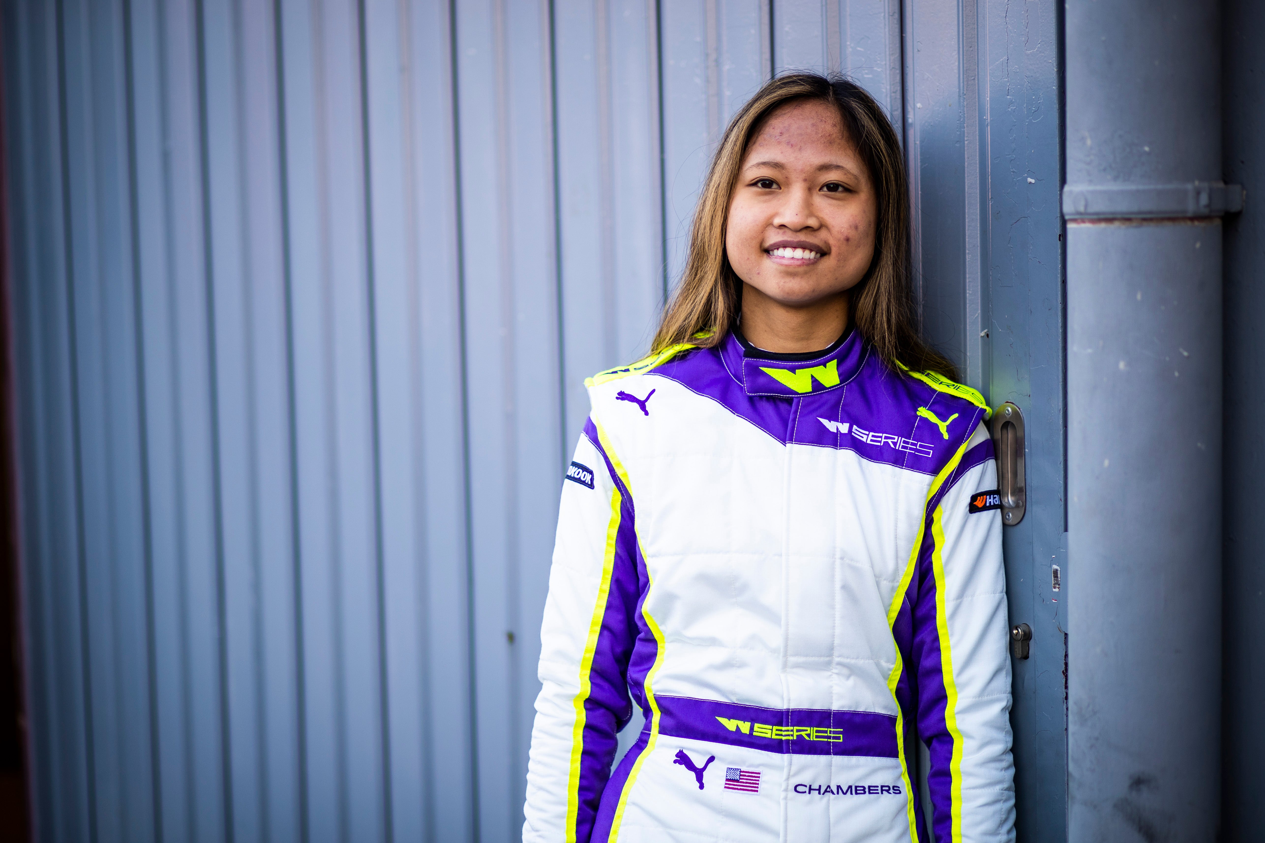 Chloe Chambers cites Lewis Hamilton as her motorsport hero