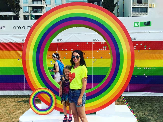 <p>I’ve taken my children to Pride parades since before they could walk and talk</p>