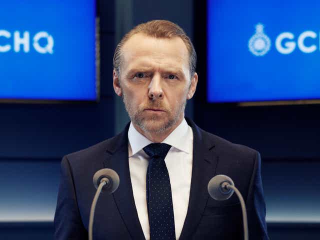 <p>Simon Pegg in ‘The Undeclared War'</p>