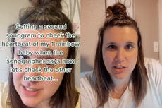 Woman gives birth to twins conceived one week apart in rare pregnancy phenomenon known as superfetation