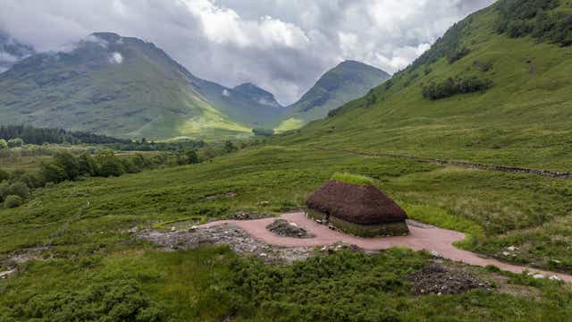 The house offers a glimpse of what life in the glen was like at the time of the massacre (Paul Campbell/NTS/PA)
