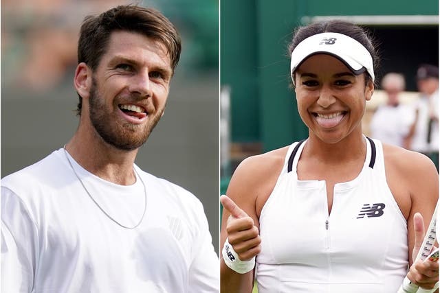 Cameron Norrie and Heather Watson will attempt to reach round four at Wimbledon on Friday (Adam Davy/PA)