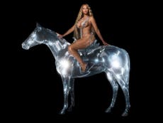 ‘It’s giving galactic’: Fans react to Beyoncé’s almost naked cover of new album Renaissance