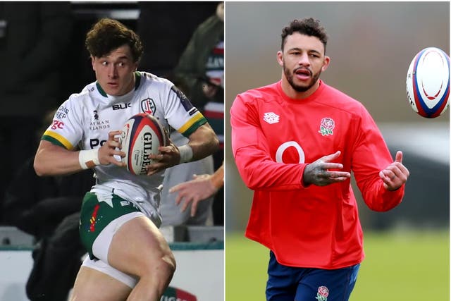 Henry Arundell, left, is in the mix in an England team captained by Courtney Lawes, right (Simon Marper/Dave Rogers/PA)