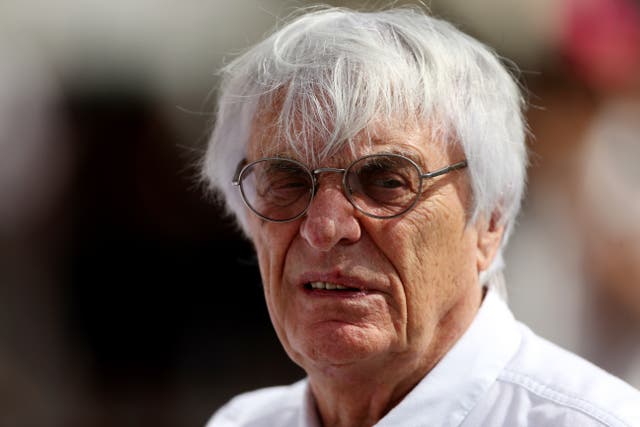 <p>Bernie Ecclestone has been criticised for comments he made on ITV’s Good Morning Britain earlier this week (David Davies/PA)</p>