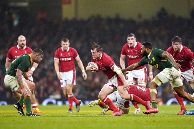 Wales face world champions South Africa in a three-Test series (PA)